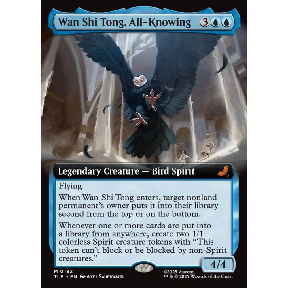 Wan Shi Tong, All-Knowing mythic 182 Magic the Gathering Avatar: The Last Airbender Eternal