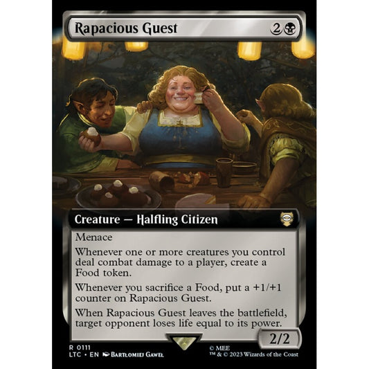Rapacious Guest, rare, 111, Magic the Gathering, Tales of Middle-earth Commander