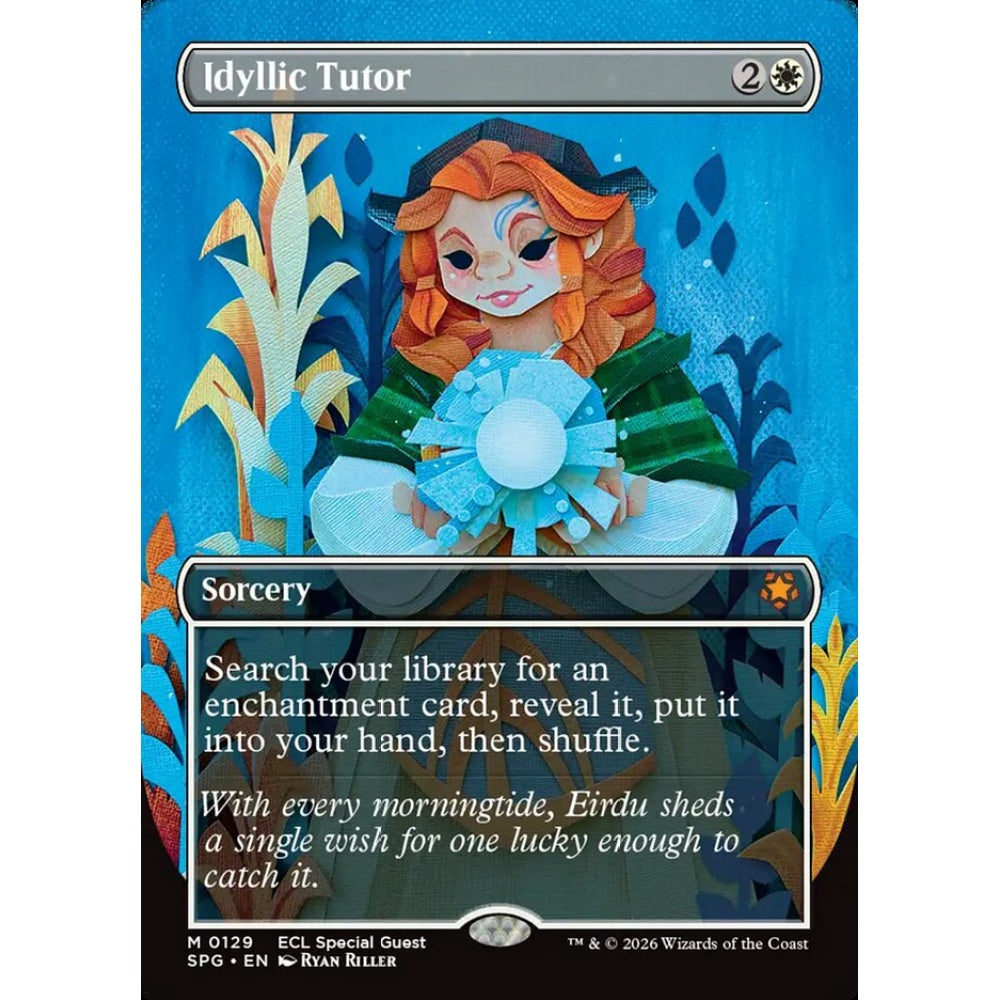 Idyllic Tutor mythic 129 Magic the Gathering Special Guests