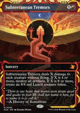 Subterranean Tremors (V.1) - Secrets of Strixhaven: Mystical Archive (Mythic) [SOA-48]