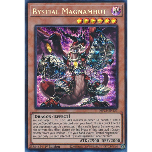 Bystial Magnamhut MP25-EN043 Starlight Starlight Rare Yu-Gi-Oh 2025 Mega-Pack Tin in Art