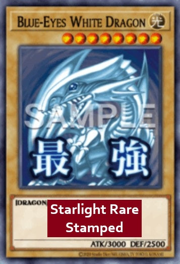 Blue-Eyes White Dragon (V.2 - Starlight Rare) - Rarity Collection 5 (Starlight Rare) [RA05-085]