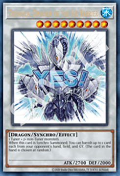 Trishula, Dragon of the Ice Barrier (V.1 - Ultra Rare) - Rarity Collection 5 (Ultra Rare) [RA05-101]