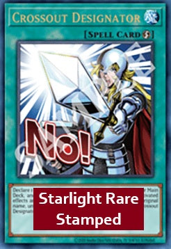 Crossout Designator (V.2 - Starlight Rare) - Rarity Collection 5 (Starlight Rare) [RA05-118]