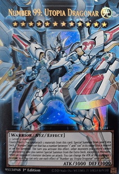 Number 99: Utopia Dragonar (V.1 - Ultra Rare) - Rarity Collection 5 (Ultra Rare) [RA05-144]