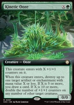 Kinetic Ooze - Commander: Secrets of Strixhaven: Extras (Rare) [XSOC-87]