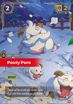 Pouty Poro