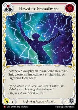 Flowstate Embodiment (Rainbow Foil) - Omens of the Third Age (Majestic) [OMN-146]