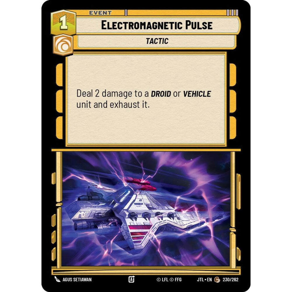 Electromagnetic Pulse, C, JTL 230), Star Wars Unlimited