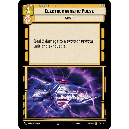 Electromagnetic Pulse, C, JTL 230), Star Wars Unlimited