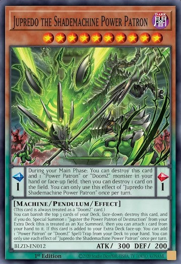 Jupredo the Shademachine Power Patron - Blazing Dominion (Common) [BLZD-012]