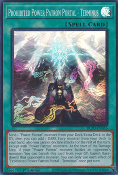 Prohibited Power Patron Portal - Terminus - Blazing Dominion (Super Rare) [BLZD-056]