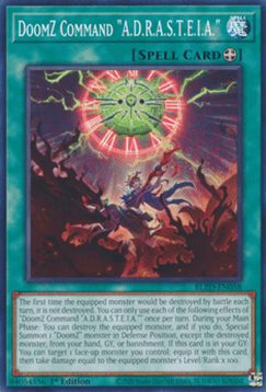 DoomZ Command "A.D.R.A.S.T.E.I.A." - Blazing Dominion (Common) [BLZD-058]