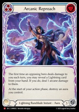 Arcanic Reproach (Rainbow Foil) - Omens of the Third Age (Majestic) [OMN-052]