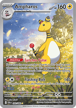Ampharos - Chaos Rising (Illustration Rare) [CRI-090]