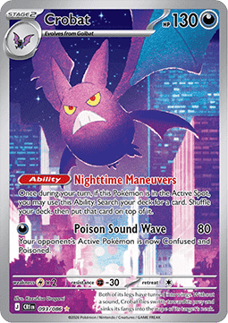 Crobat - Chaos Rising (Illustration Rare) [CRI-093]