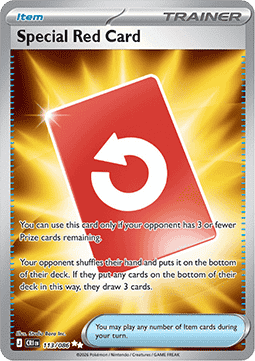 Special Red Card - Chaos Rising (Ultra Rare) [CRI-113]