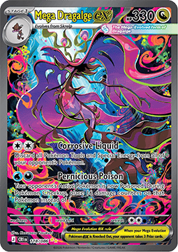 Mega Dragalge ex - Chaos Rising (Special Illustration Rare) [CRI-118]