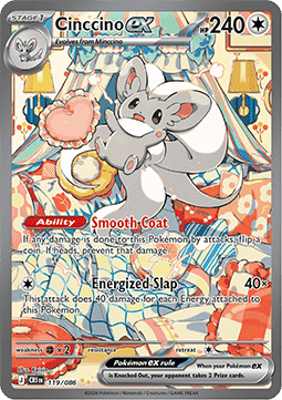Cinccino ex - Chaos Rising (Special Illustration Rare) [CRI-119]