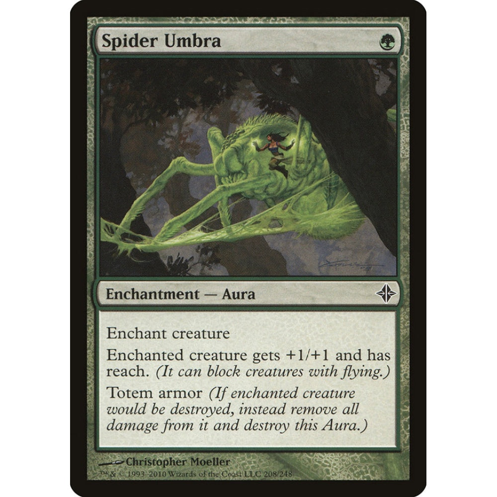 Spider Umbra common 208 Magic the Gathering Rise of the Eldrazi