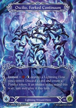 Oscilio, Forked Continuum (Marvel) - Omens of the Third Age (Marvel) [OMN-094]