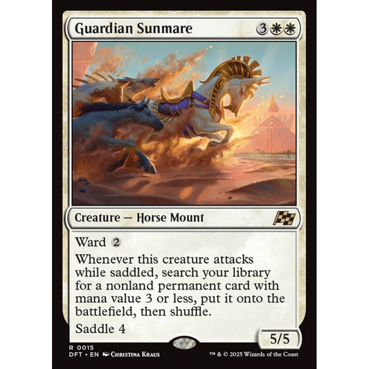 Guardian Sunmare, 15, rare, Magic: The Gathering, Aetherdrift