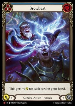 Browbeat (Extended Art Cold Foil) - Omens of the Third Age (Majestic) [OMN-213]