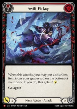 Swift Pickup (Regular) - Omens of the Third Age (Majestic) [OMN-231]