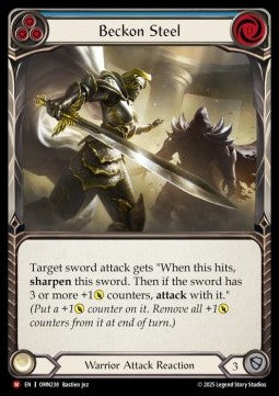 Beckon Steel (Regular) - Omens of the Third Age (Majestic) [OMN-238]