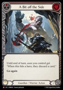 A Bit off the Side (Regular) - Omens of the Third Age (Majestic) [OMN-243]