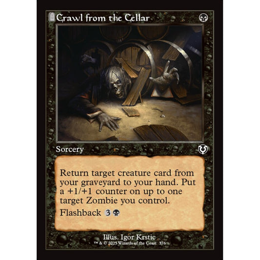 Crawl from the Cellar, 376, common, Magic: The Gathering, Innistrad Remastered