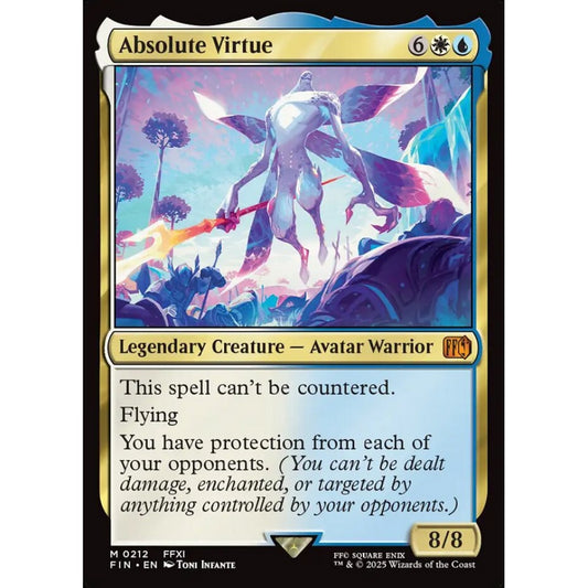 Absolute Virtue mythic 212 Magic the Gathering Final Fantasy
