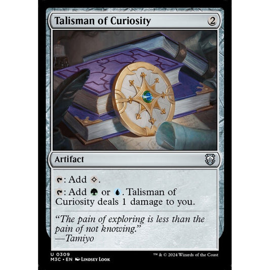Talisman of Curiosity, 309, uncommon, Magic: The Gathering, Modern Horizons 3