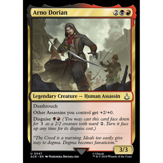Arno Dorian uncommon 47 Magic the Gathering Assassin's Creed