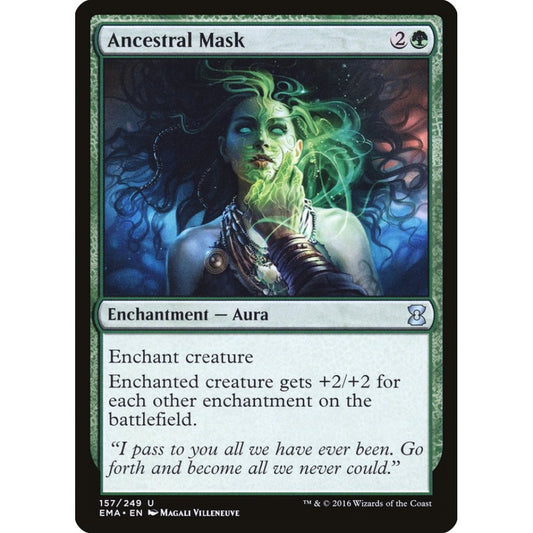 Ancestral Mask uncommon 157 Magic the Gathering Eternal Masters