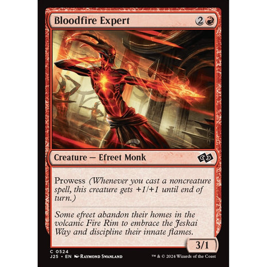 Bloodfire Expert, 524, common, Magic: The Gathering, Foundations Jumpstart