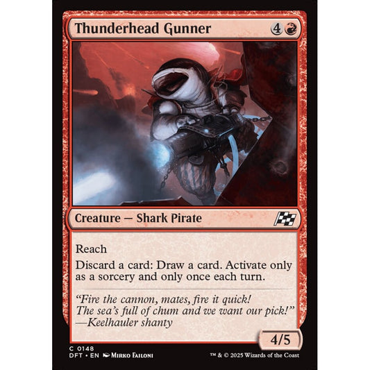Thunderhead Gunner, 148, common, Magic: The Gathering, Aetherdrift