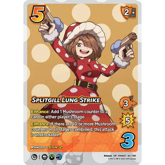 Splitgill Lung Strike, 84/180, UR, UniVersus, MHA07 Girl Power