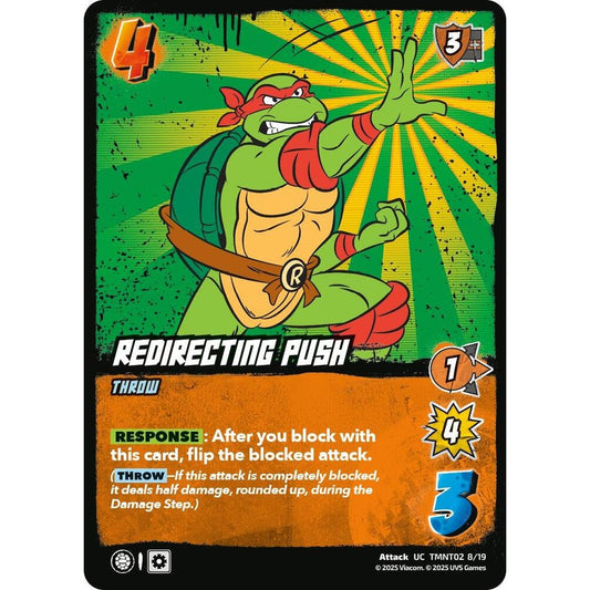 Redirecting Push 8/19 TMNT02 Universus Teenage Mutant Ninja Turtles Starter Deck Attack UC