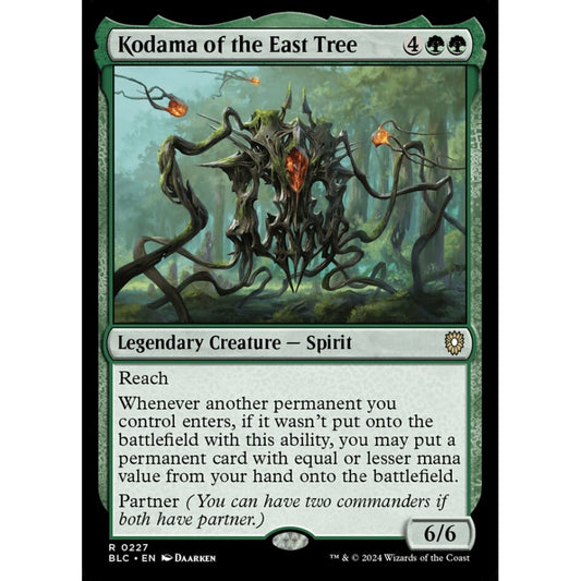 Kodama of the East Tree, 227, rare, Magic: The Gathering, Bloomburrow