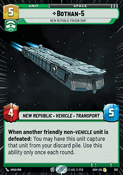 Bothan-5, New Republic Prison Ship (V.1)