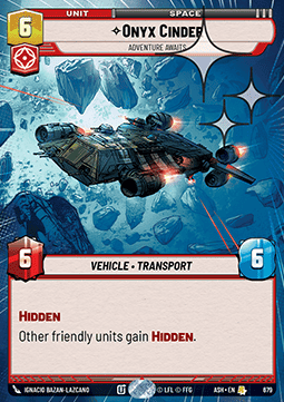 Onyx Cinder, Adventure Awaits (V.2)