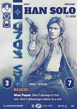 Han Solo, It'll Work (V.3)
