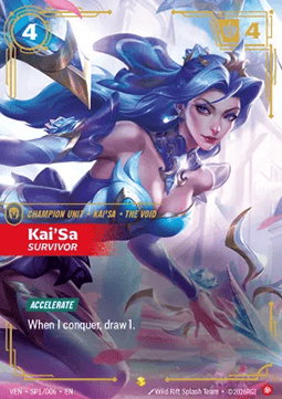 Kai'Sa, Survivor