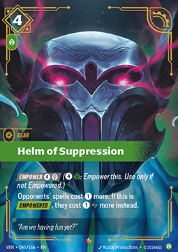 Helm of Suppression
