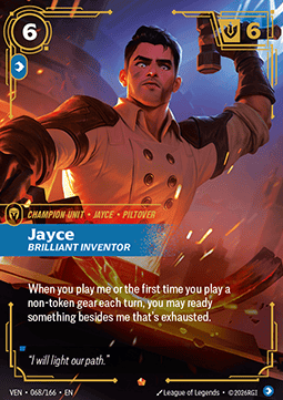 Jayce, Brilliant Inventor (V.1 - Epic)