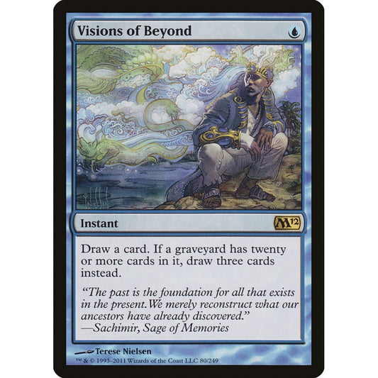 Visions of Beyond rare 80 Magic the Gathering Magic 2012