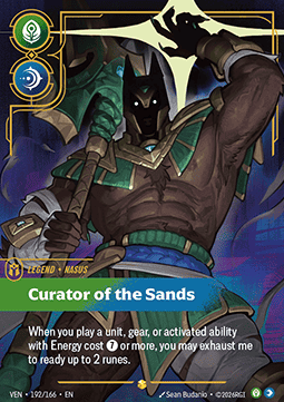 Nasus, Curator of the Sands (V.2 - Showcase)