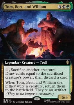 Tom, Bert, and William