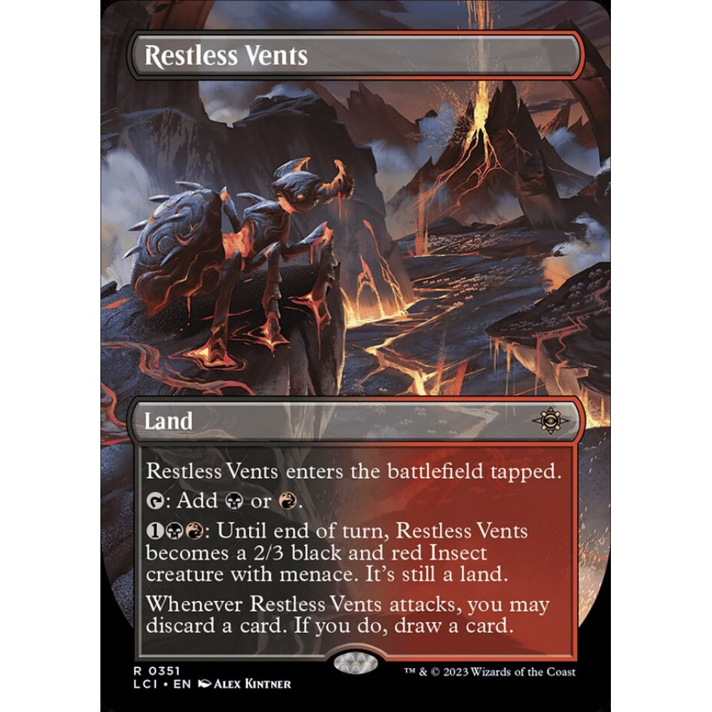 Restless Vents rare 351 Magic the Gathering The Lost Caverns of Ixalan